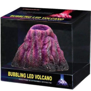 Classica Bubbling LED Volcano Ornament Set - Red